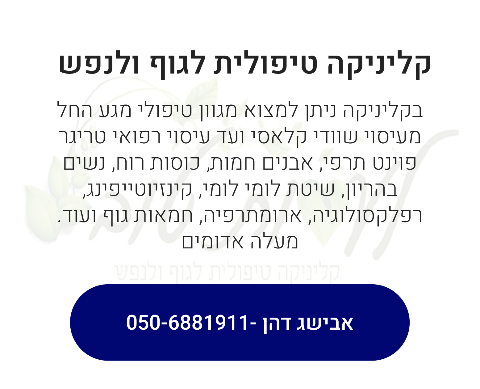 פרטי העסק המומלץ